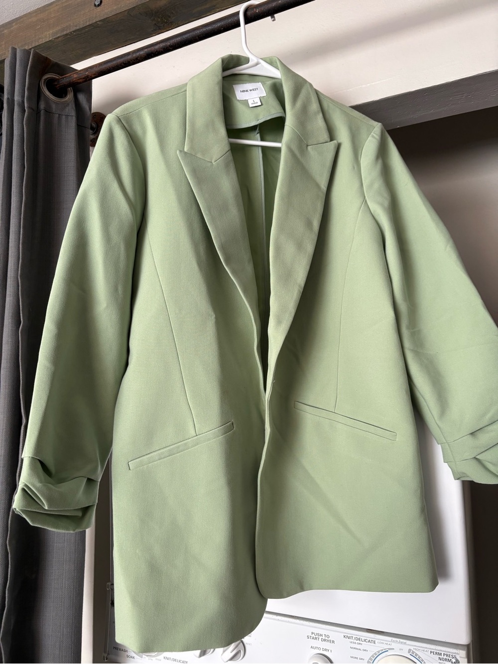 Nine West Mint Green Women's Blazer Jacket